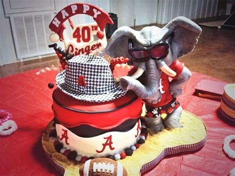 44 Alabama College Football Cakes Roll Tide Alabama Cakes Themed