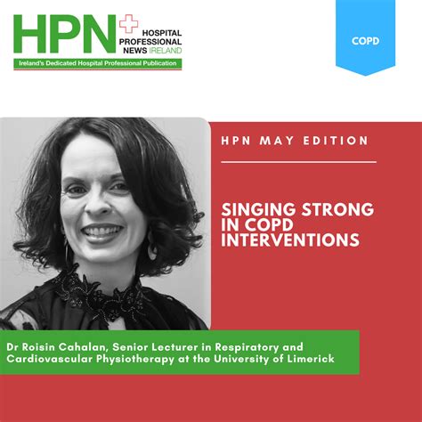 Singing Strong In Copd Interventions Hospital Professional News