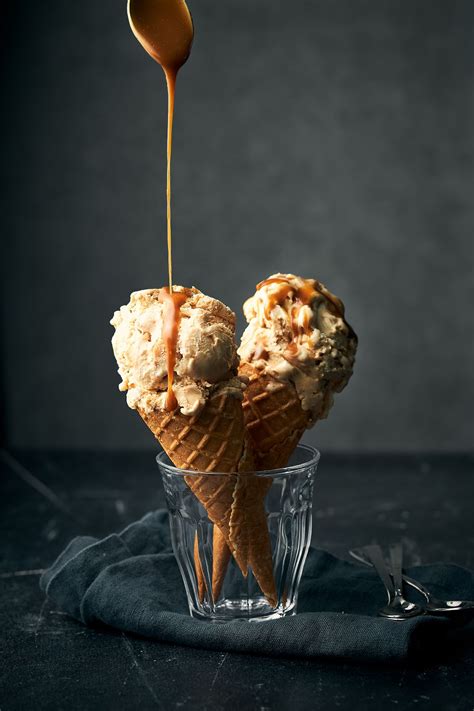 cinnamon ice cream photography kamile kave food photography ice cream photography homemade