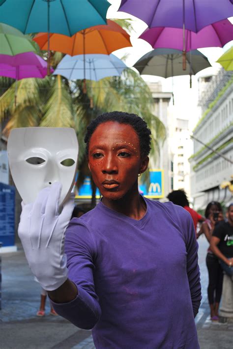 Bildet Mann Gate Farge Forestilling To Svart Festival Maske