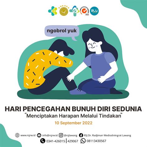 Hari Pencegahan Bunuh Diri Sedunia Kemenkes Rs Radjiman Wediodiningrat