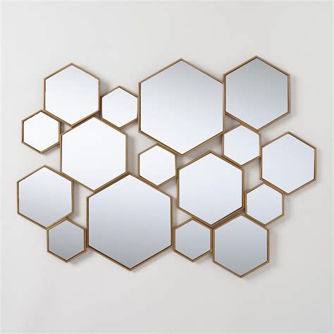 Best 20 Of Hexagon Wall Mirrors