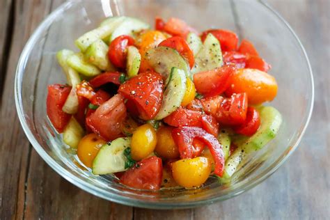 Cucumber Tomato Salad