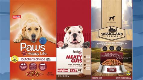 At least 28 dogs have died and 8 others have fallen ill. Three types of dog foods sold nationwide recalled over ...