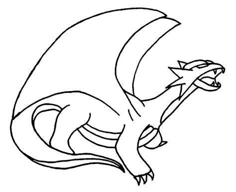 Pokemon Salamence Coloring Page Free Printable Coloring Pages For Kids