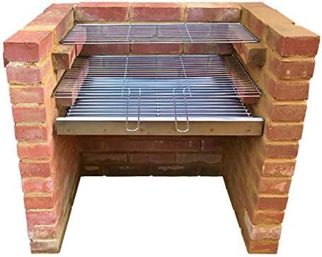 SunshineBBQs Stainless Steel DIY Brick BBQ Kit Cm X Cm Grill Amazon Co Uk Garden Outdoors