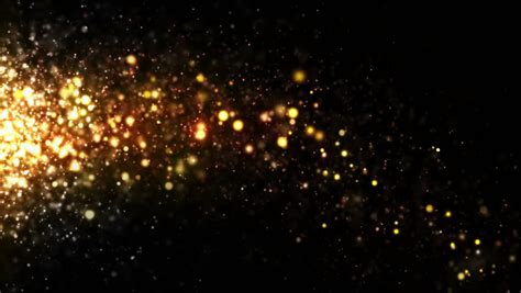 Glittering Particles Sparkle And Drift Stock Footage Video 100