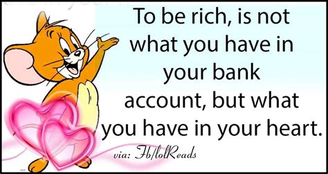 Rich Heart, Money has nothing to do with love