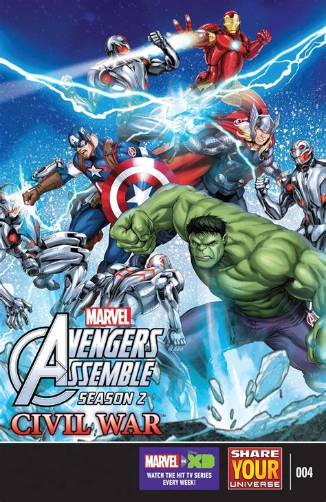 Marvel Universe Avengers Assemble Civil War 2016 4 Ebook