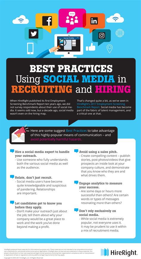 Best Practices For Social Media Use In Recruiting And Hiring