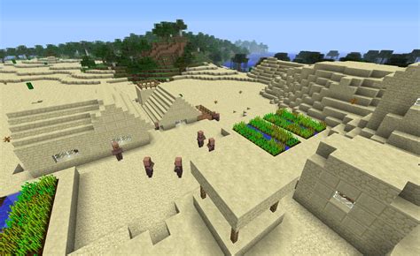 A village is a group or complex of buildings and other structures that generate naturally in the overworld. ⛏️ FR-Minecraft Seed Minecraft : Village du desert