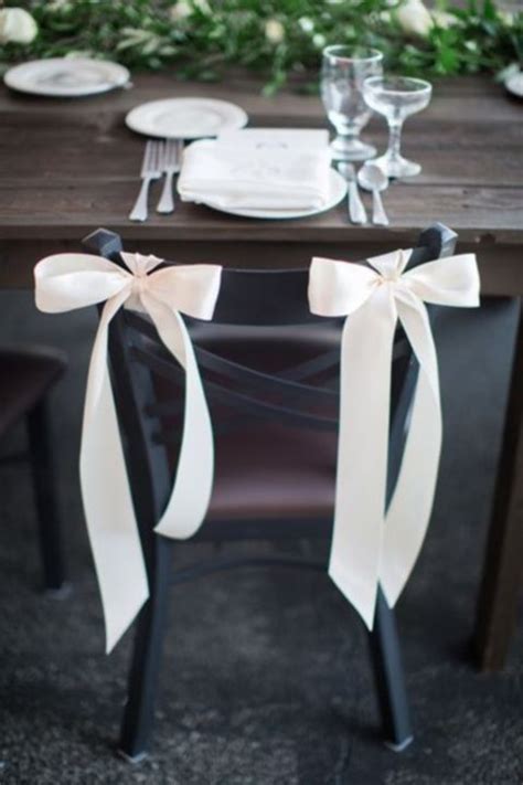53 Cool Wedding Chair Decor Ideas With Fabric And Ribbon Chair Decor