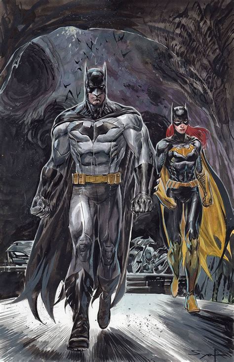 Batman And Batgirl By Ardian Syaf Más Batman And Batgirl Batman And