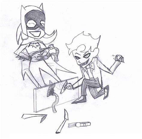 Batgirl Tickled By Missbellytickler On Deviantart