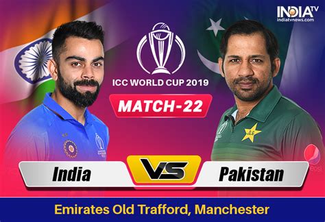 India Vs Pakistan 2019 World Cup Watch Ind Vs Pak Online On Hotstar