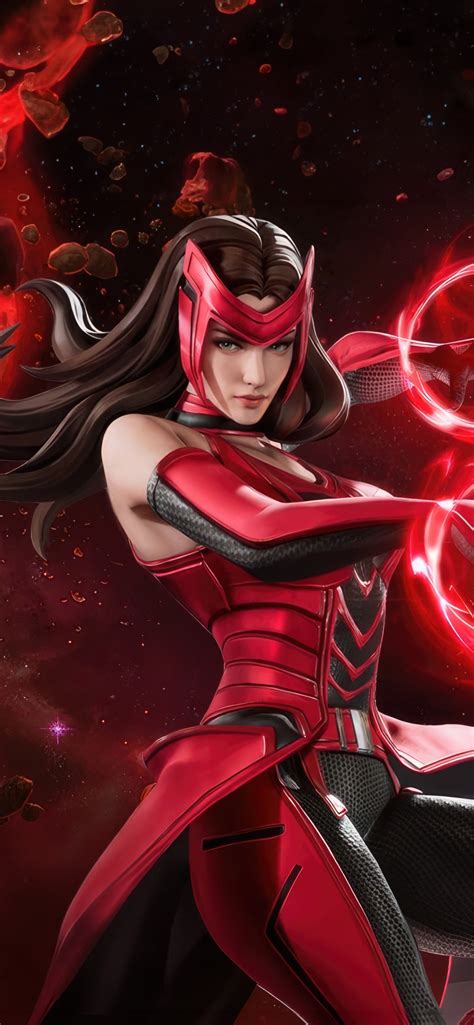 1242x2688 Scarlet Witch Thor Marvel Super War Iphone Xs Max Hd 4k