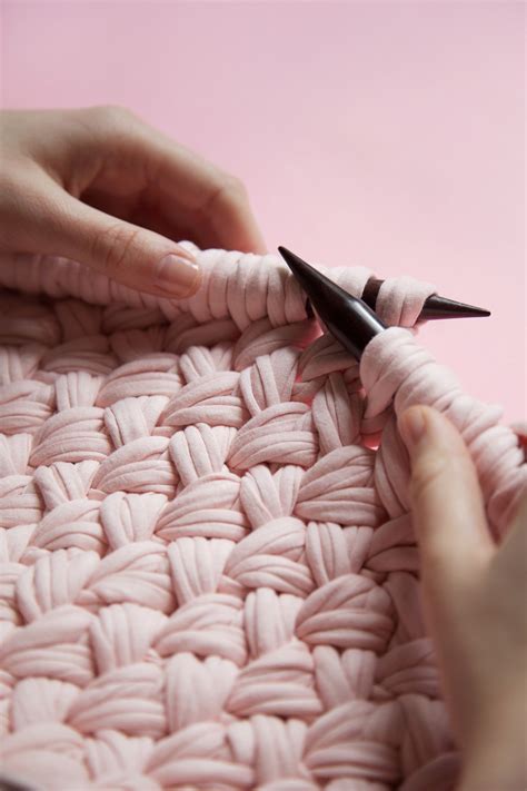 How to knit woven stitch | Wool and the Gang Blog | Free Knitting Kit