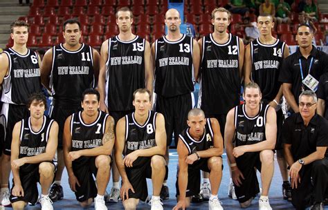 Nz Mens Basketball Team At The Games Of The Xxviii Olympiad Athens