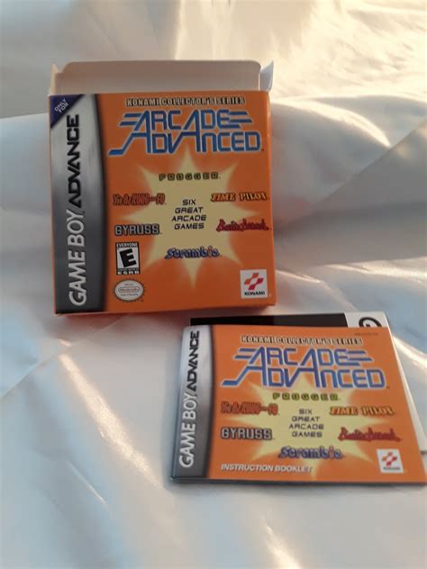 Gameboy Advance Konami Collectors Series Arcade Advanced Etsy