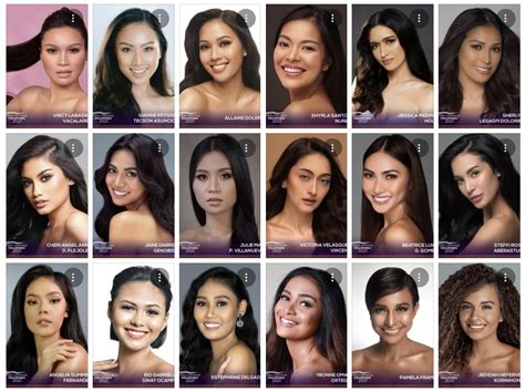 miss universe ph 2021 unveils the candidates headshot challenge entries [vote for the top 75