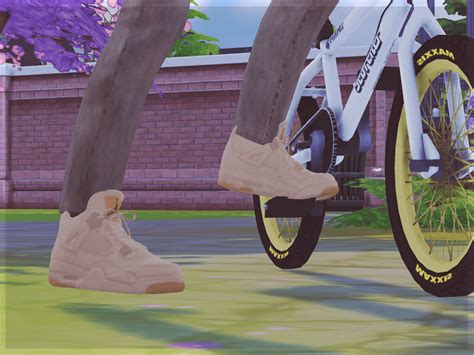 Sims 4 Jordan Shoes Cc Blvck Life Simz Jordans Tm Em Comes In 11
