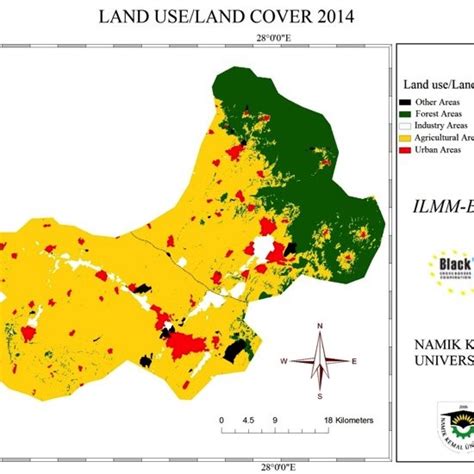 Land Useland Cover 2014 Download Scientific Diagram