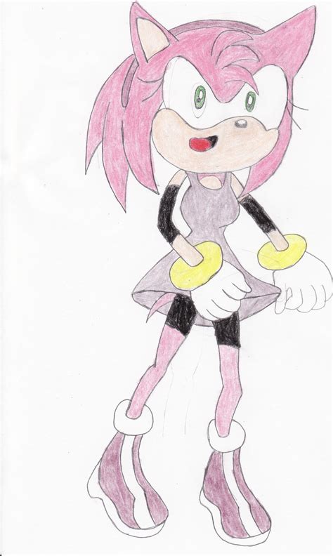 Amy Rose Alternate Outfit By Bluespeedsfan92 On Deviantart