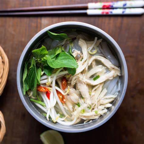 Instant Pot Vietnamese Chicken Noodle Soup Pho Ga Recipe Epicurious
