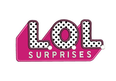 Lol Surprise Logo Applique Design Lol Dolls Coloring Pages For Kids
