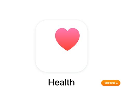 I have to give the nod to that app, but some prefer this one. Apple Health App Icon - iOS 13 - Freebie by Around Sketch ...