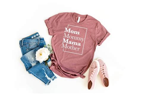 Mom Shirt Mommy Shirt Mama Shirt Mother Shirt Shirt For Etsy
