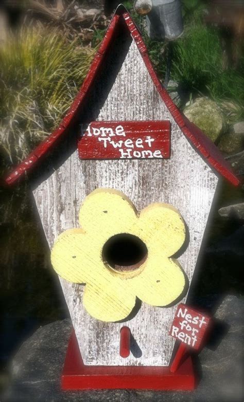 Handmade Birdhouse Made With Repurposed Wood By Sowsearranch 4500