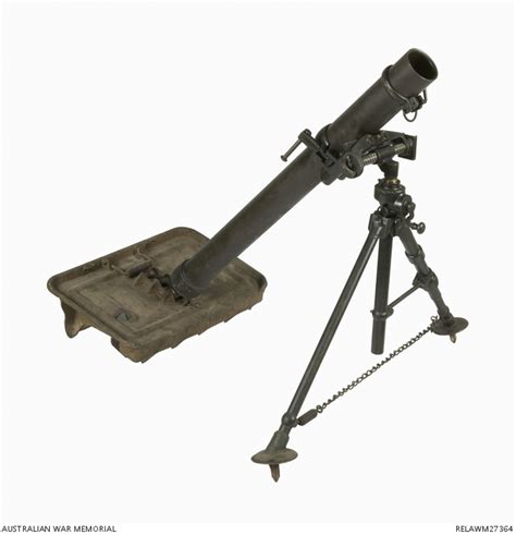 Type 97 Mortar 81 Mm Infantry Mortar Bipod Australian War Memorial