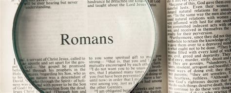 Books Of The Bible Study Questions Romans