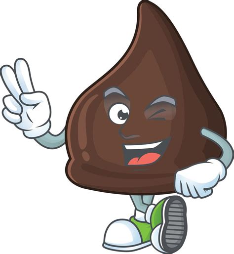 Chocolate Conitos Cartoon Character 20858154 Vector Art At Vecteezy