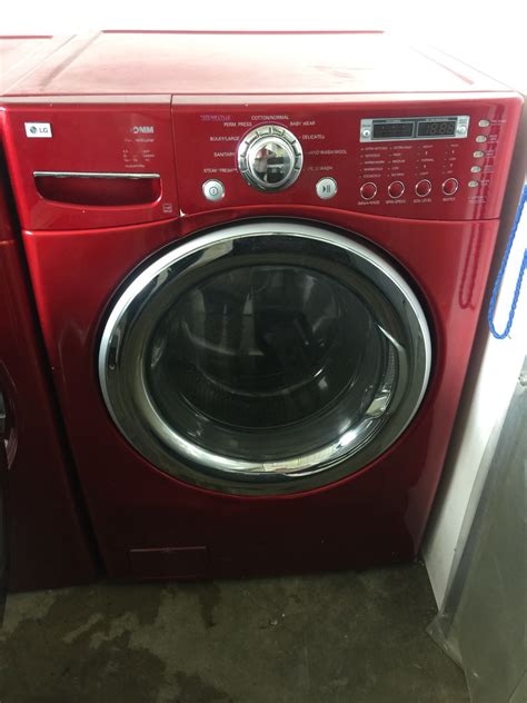 I bought a box of affresh washer cleaner from walmart. LG LG TROMM FRONT LOAD STEAM WASHING MACHINE IN RED ...