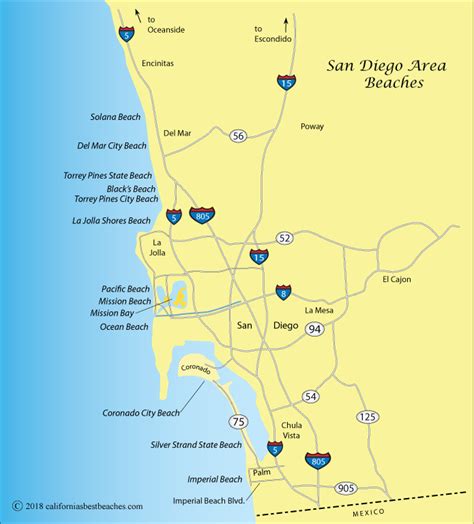 Coronado Beach Map I Watch You