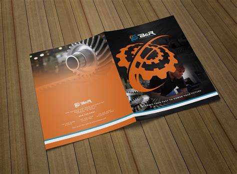 Industrial Machining 4-Page Brochure - Brochure Design and Printing ...