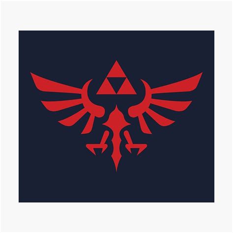 Stencil Medium Zelda Hylian Royal Crest Makeup And Face Painting Craft