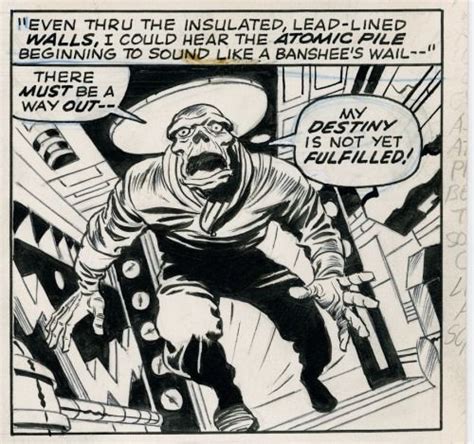 Comic Book Artwork Red Skull By Jack Kirby And Syd Shore Jack Kirby