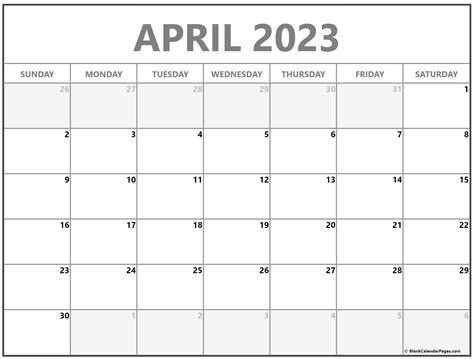 April 2022 Calendar Free Printable Calendar