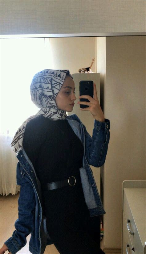 Fake Kapalı Kızlar Hijab Chic Moda Stilleri Tarz Moda