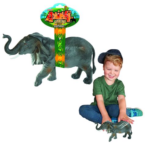 Buy Deluxebase Elephant Toy Animal Adventure Replica Figure These Large