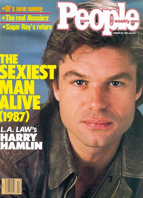 Harry Hamlin 1987 From Peoples Sexiest Man Alive Through The Years