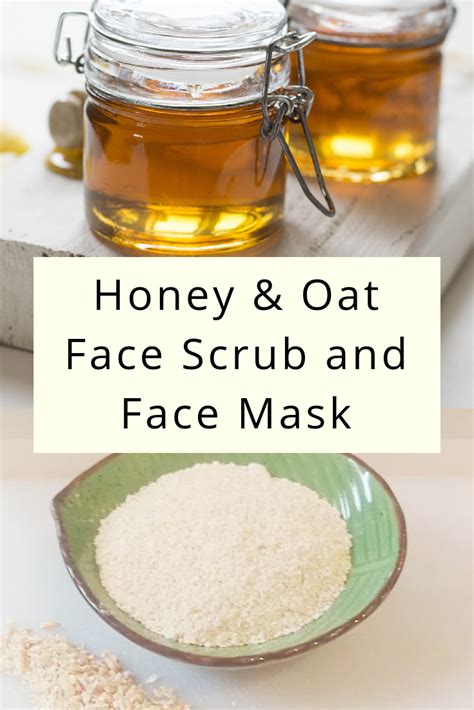 this honey and oat face scrub and face mask is one of my favourite diy recipes it is completely