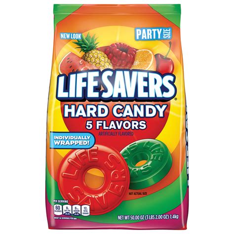 Life Savers Hard Candy 5 Flavors 50 Ounce Party Size Bag