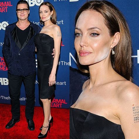 Angelina Jolie Suffers Bad White Powder Makeup Malfunction