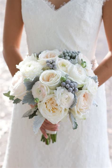 Photo by red boat photography and bouquet by designer buds. Gorgeous Winter Wedding Bouquet Recipe - Blooms By The Box