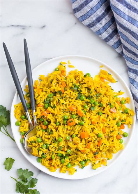 Turmeric Rice Healthy Yellow Rice
