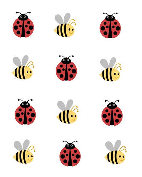Ladybug Template Printable